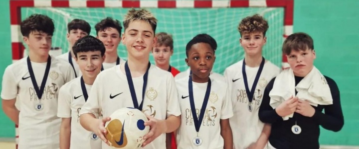 U14s crowned Kent Futsal champions!